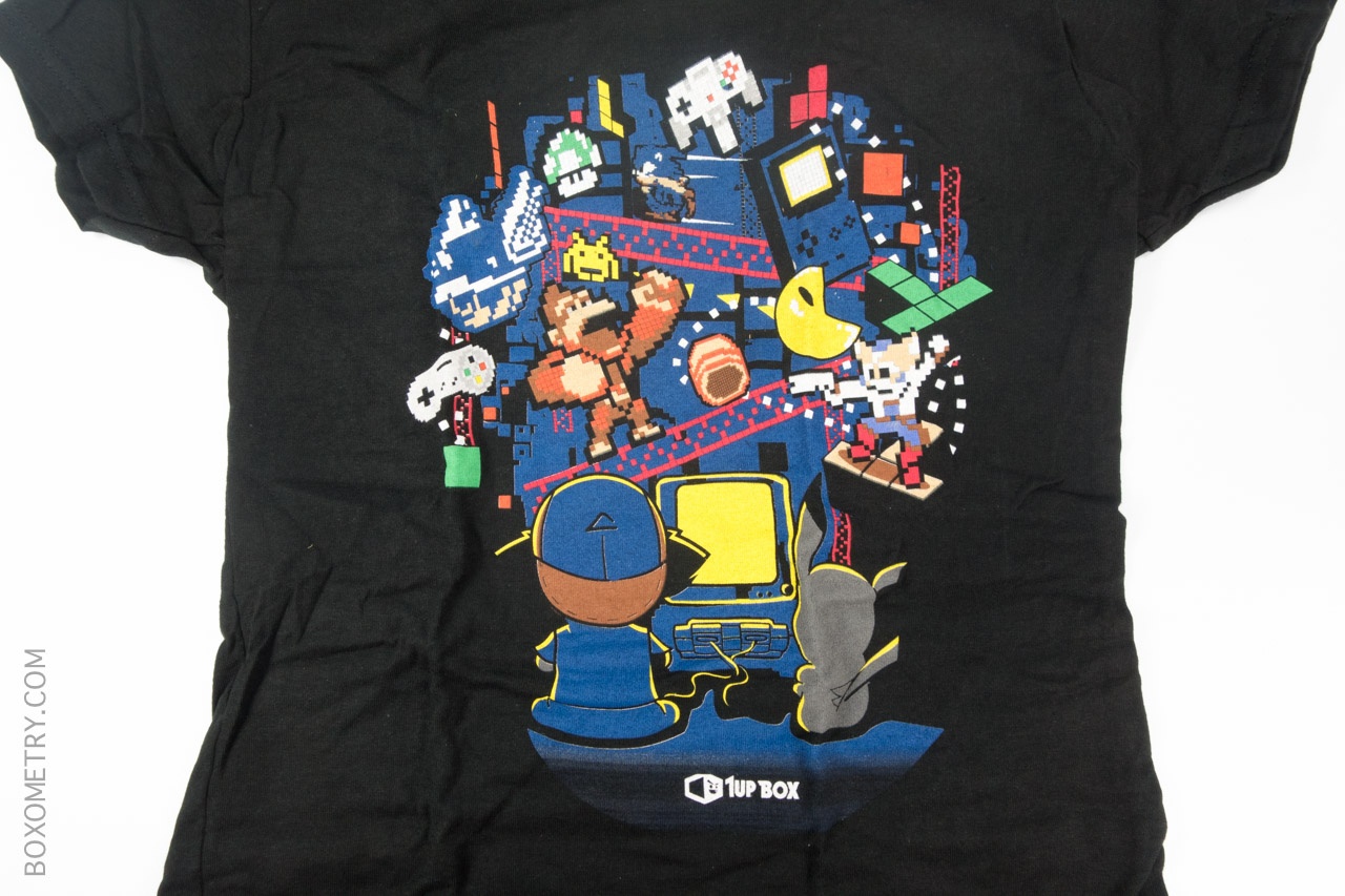 Boxometry 1Up Box September 2015 Review - Exclusive "A-Bit-Crazy" T-Shirt