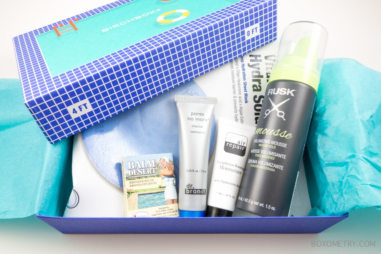 Boxometry Birchbox August 2015 Review - Contents