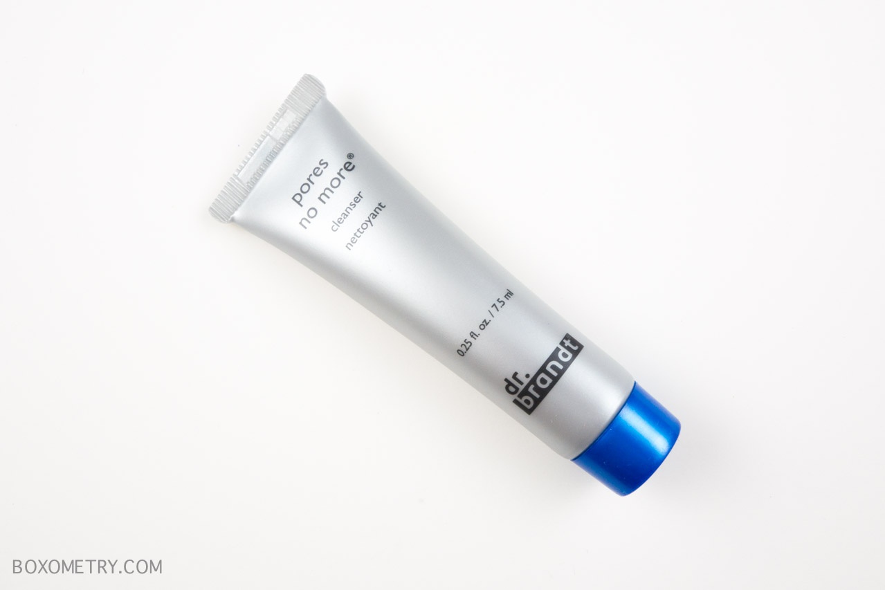 Boxometry Birchbox August 2015 Review - Dr. Brandt Pores No More Cleanser