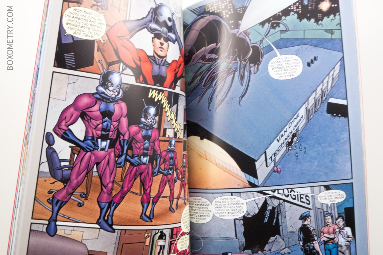 Boxometry Comic Bento July 2015 Review - Marvel Universe Ant-Man Inside