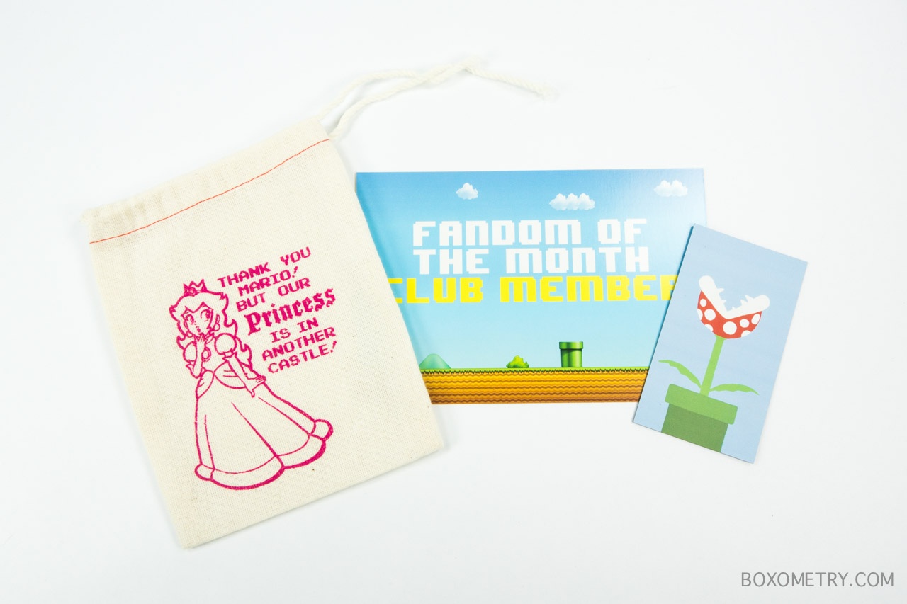 Boxometry Fandom of the Month August Review - Card Magnet and Jewelry Pouch