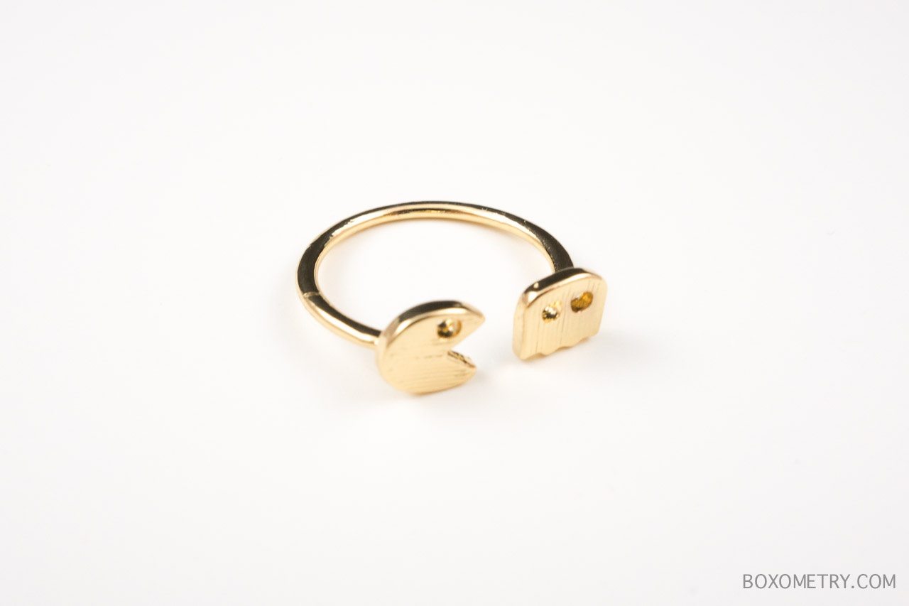 Boxometry Gamer Girl Monthly June 2015 Review - Adjustable Pac-Man Ring