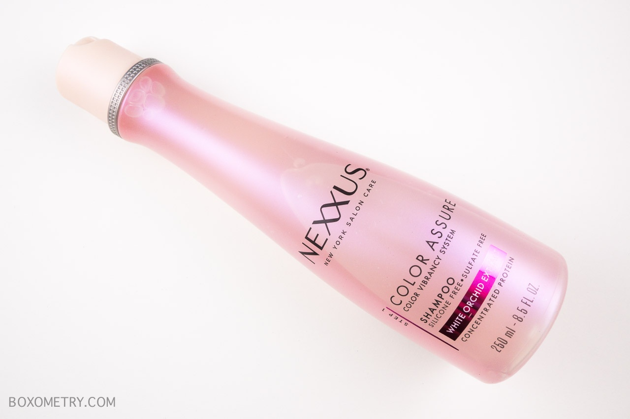 Glossybox March 2015 Nexxus New York Salon Care Color Assure Shampoo