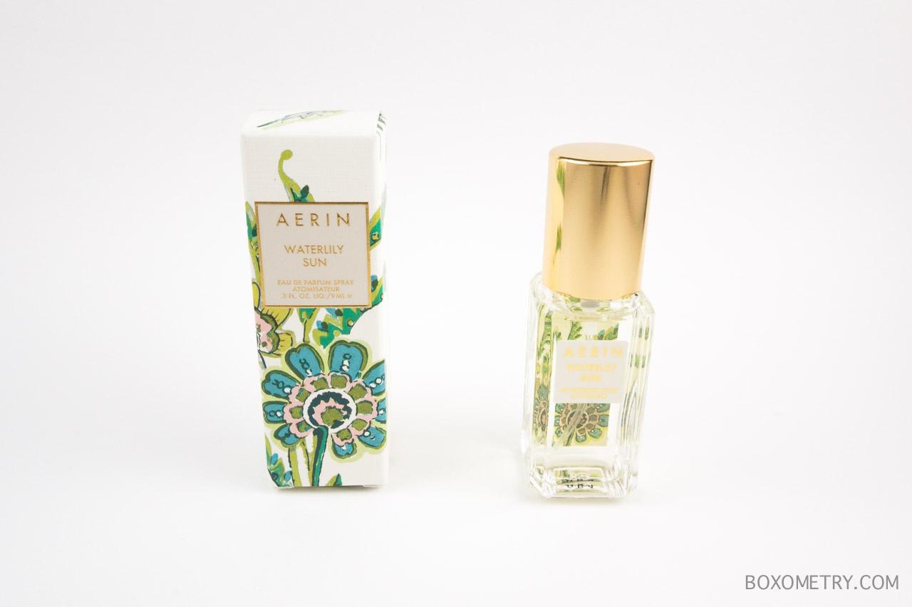 April 2015 Glossybox Estée Lauder Aerin Waterlily Sun Eau de Parfum