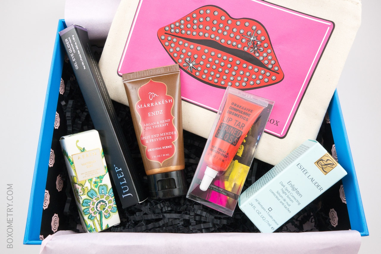 April 2015 Glossybox Contents