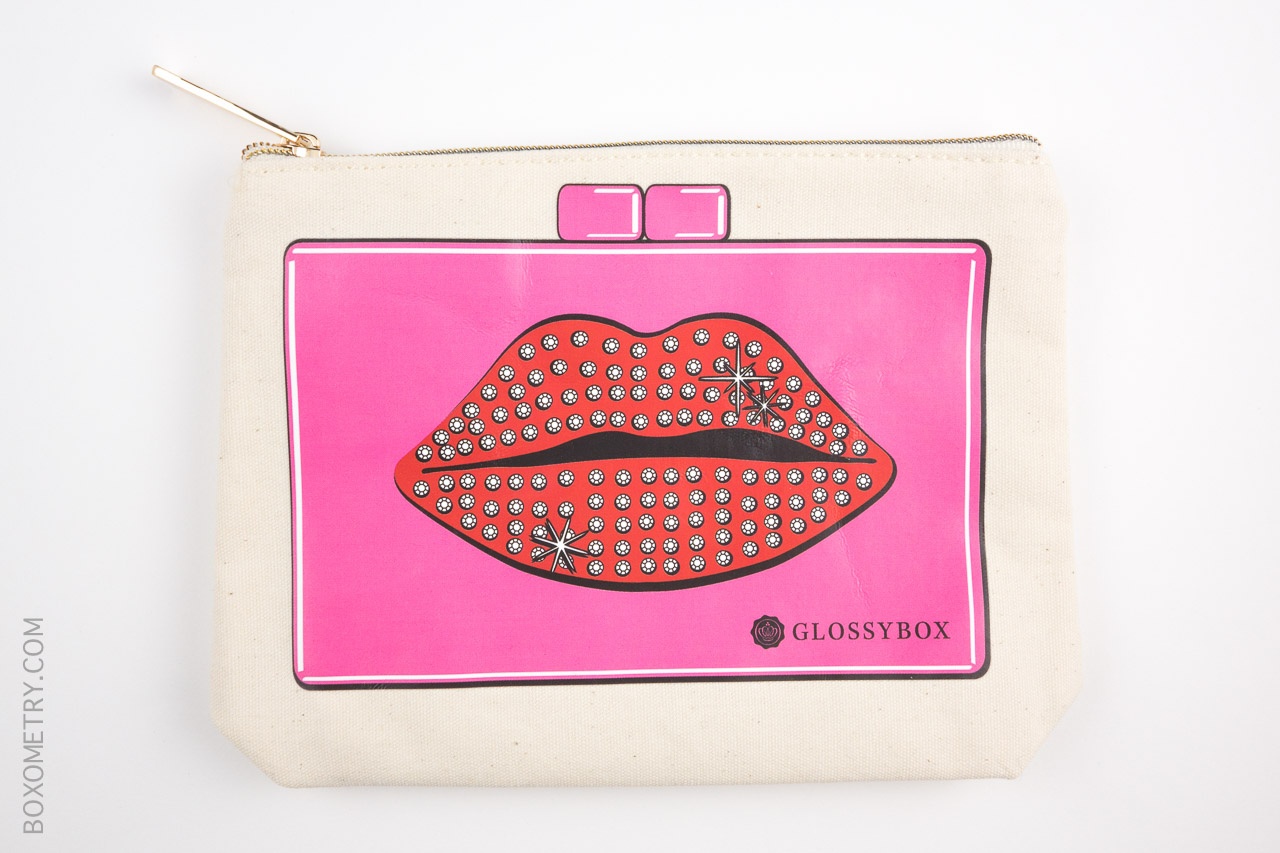 April 2015 Glossybox tf Cosmetic Bag