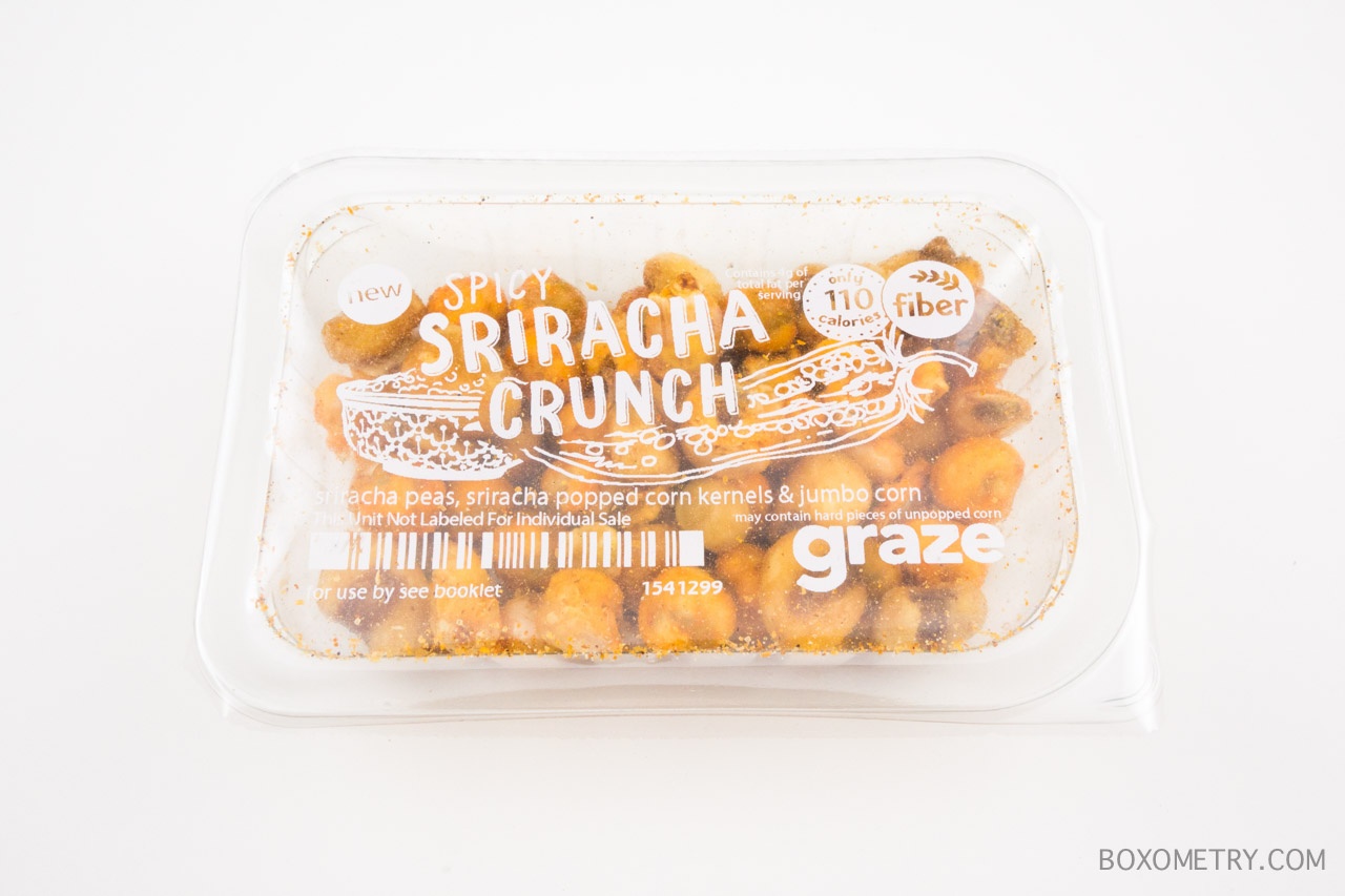 Boxometry Graze July 2015 Review - Spicy Thai Sriracha Crunch