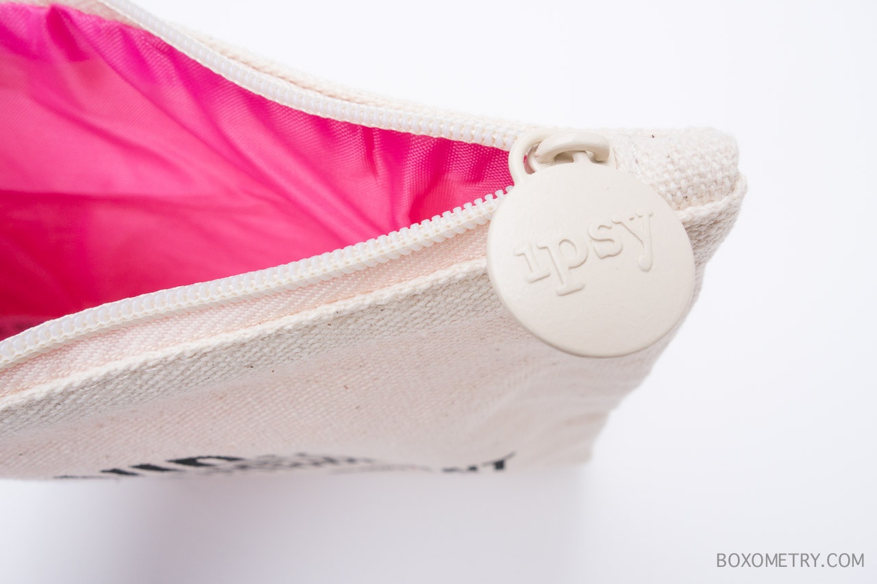 May 2015 ipsy Glam Bag Pink Lining