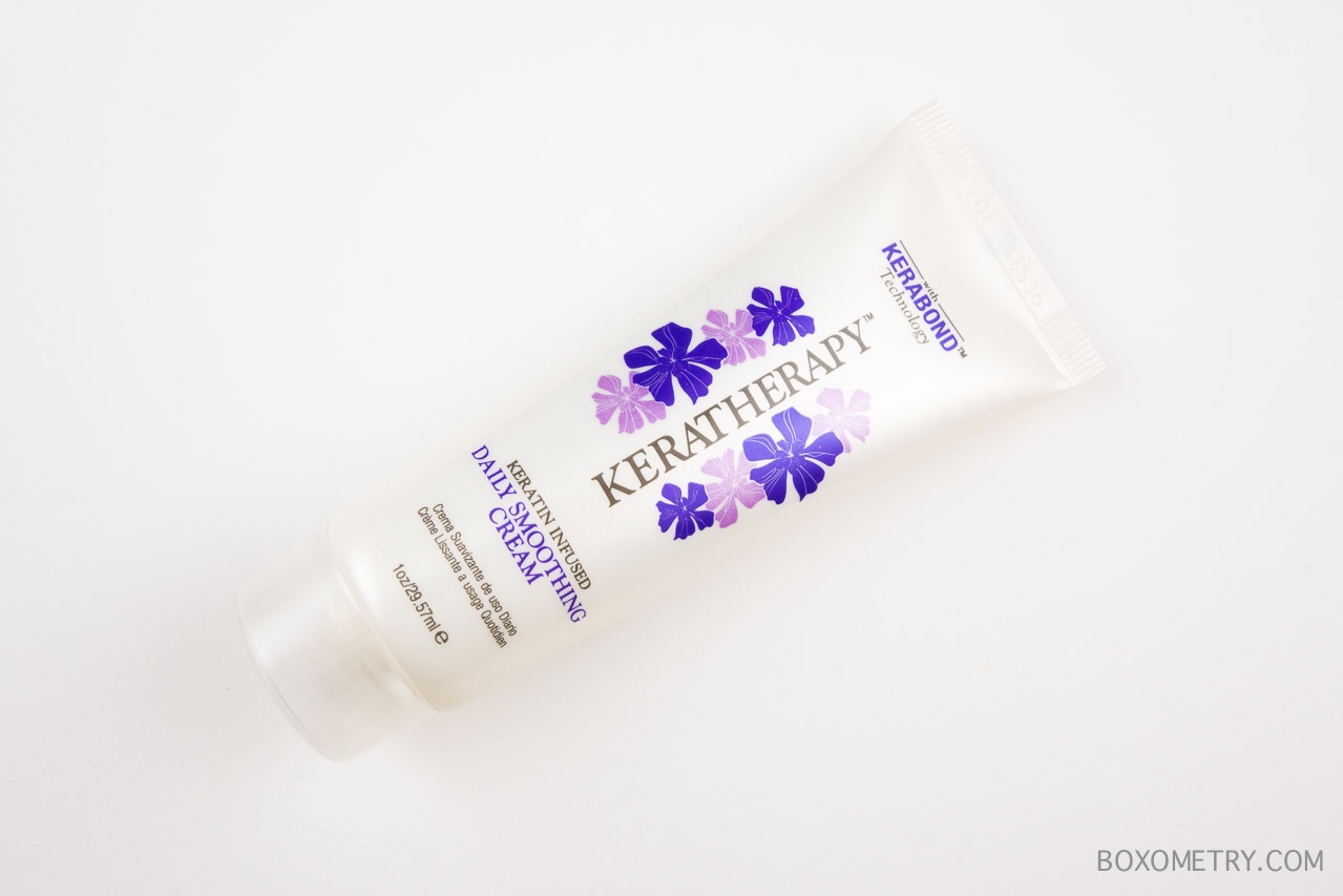 Boxometry ipsy June 2015 Review - Keratherapy Daily Smoothing Cream