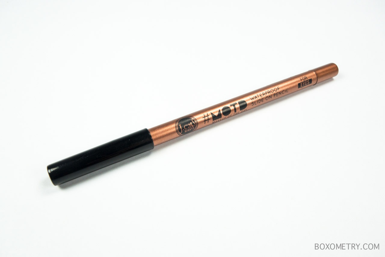 Boxometry Ipsy September 2015 Review - J Cat Beauty #MOTD Waterproof Slide on Pencil for Eyes in Bronze