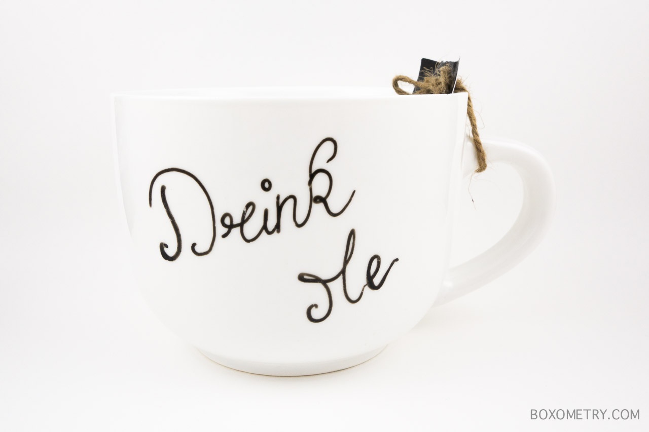 Boxometry Kairos June 2015 Review - Alice and Dinah Drink Me Mug Drink Me
