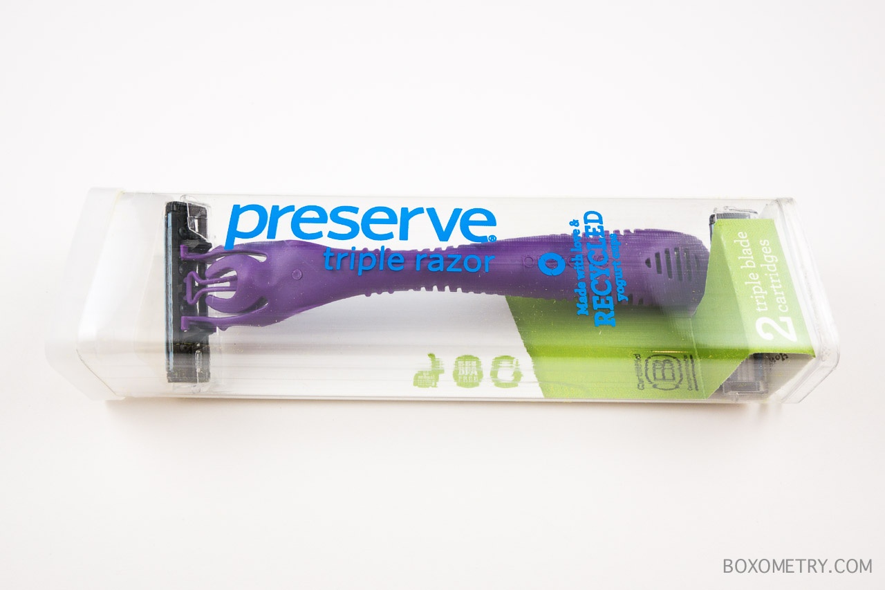 Boxometry Kloverbox May 2015 Review - Preserve Triple Razor System