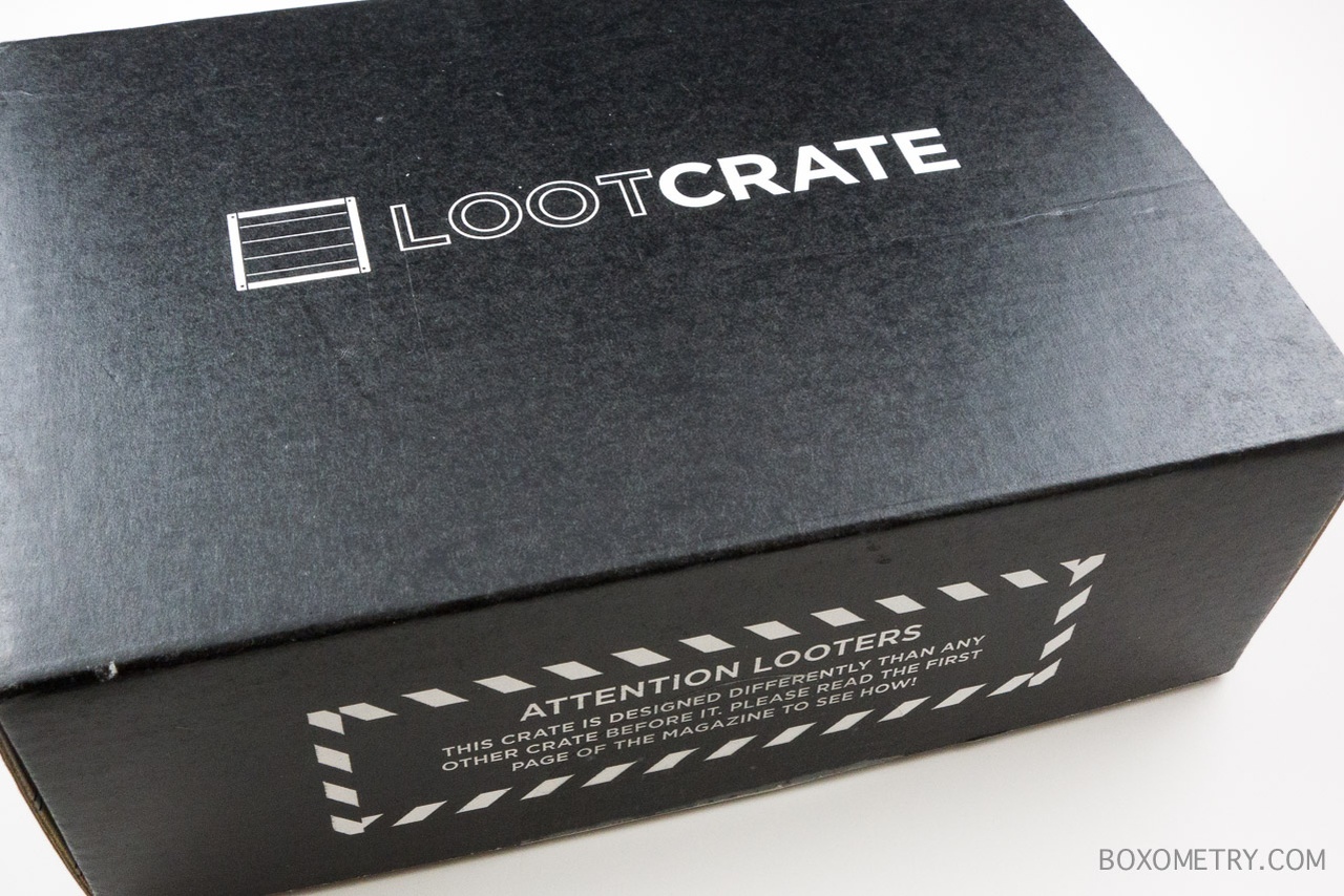 Loot Crate Box with Special Instructions