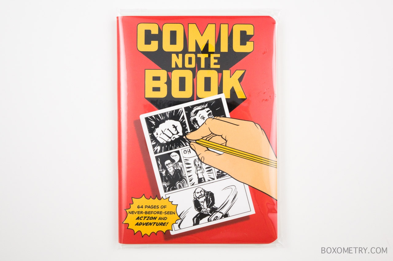 Loot Crate January 2015 Comic Notebook Cover