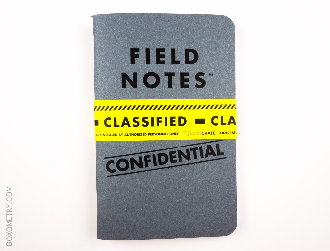 Loot Crate March 2015 Special Agent Notebook