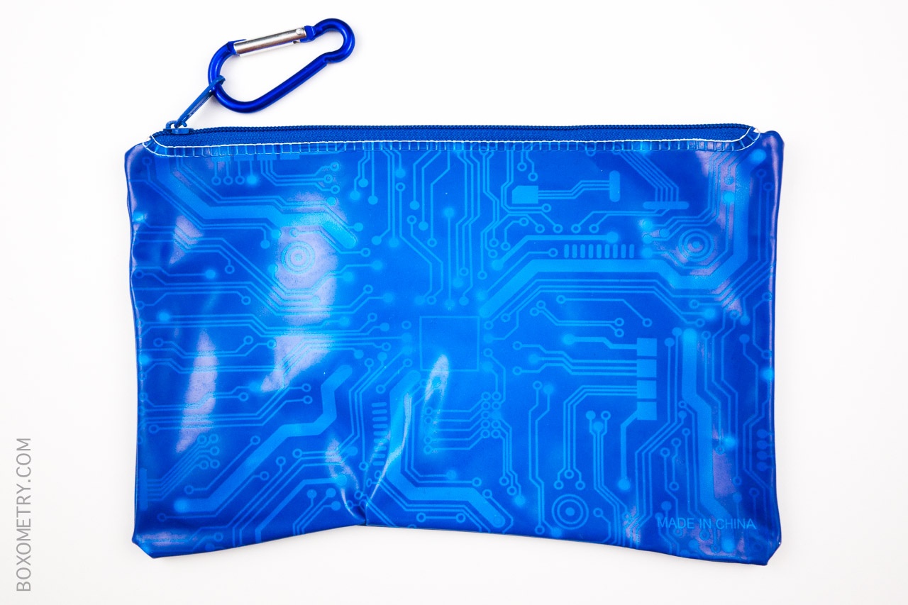 Boxometry Loot Crate June 2015 Review - Exclusive Glow-in-the-dark Circuit Gadget Pouch