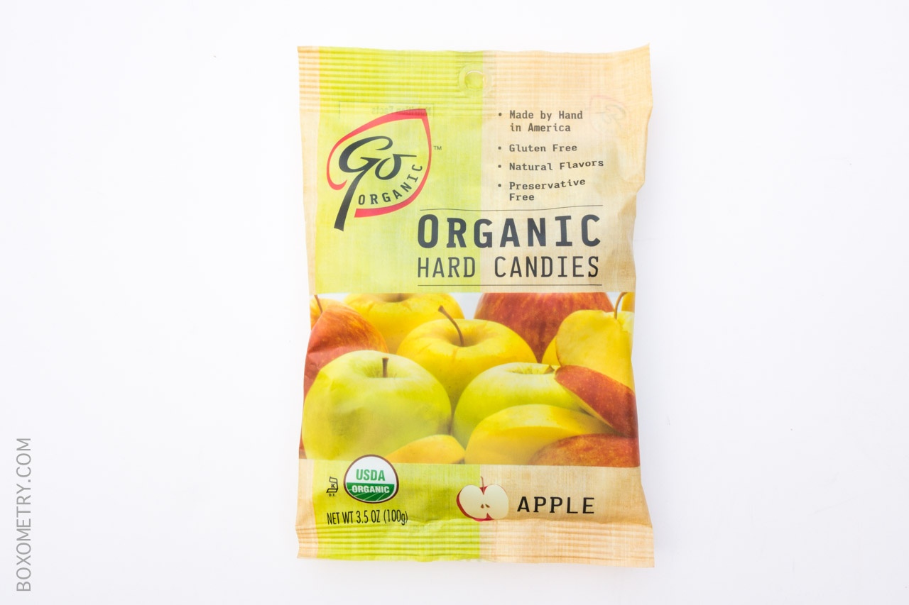 Boxometry Love With Food Tasting Box August 2015 Review - Apple Hard Candy by Goorganic