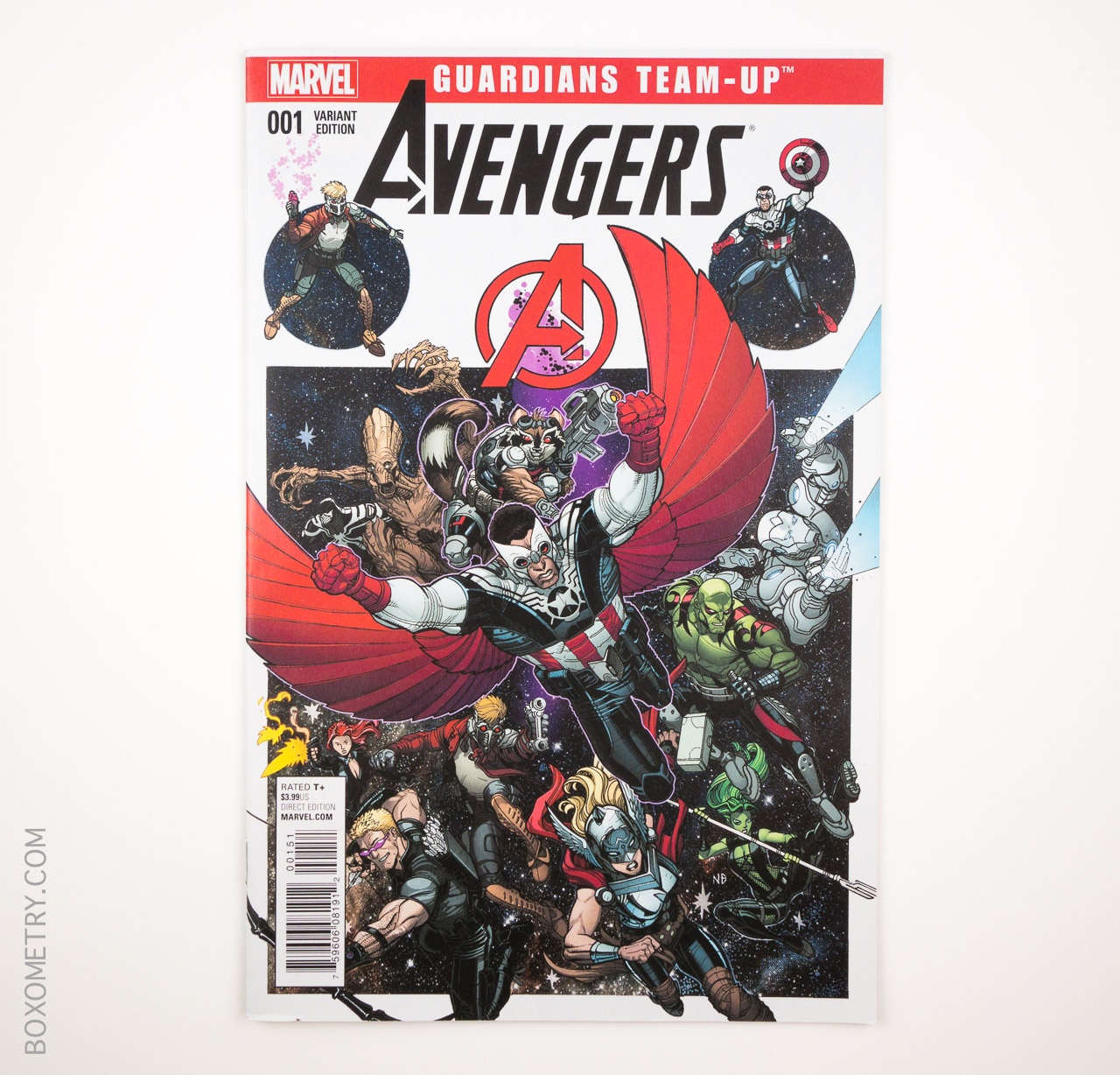 April 2015 Marvel Collector Corps Avengers Guardians Team-Up 001 Comic