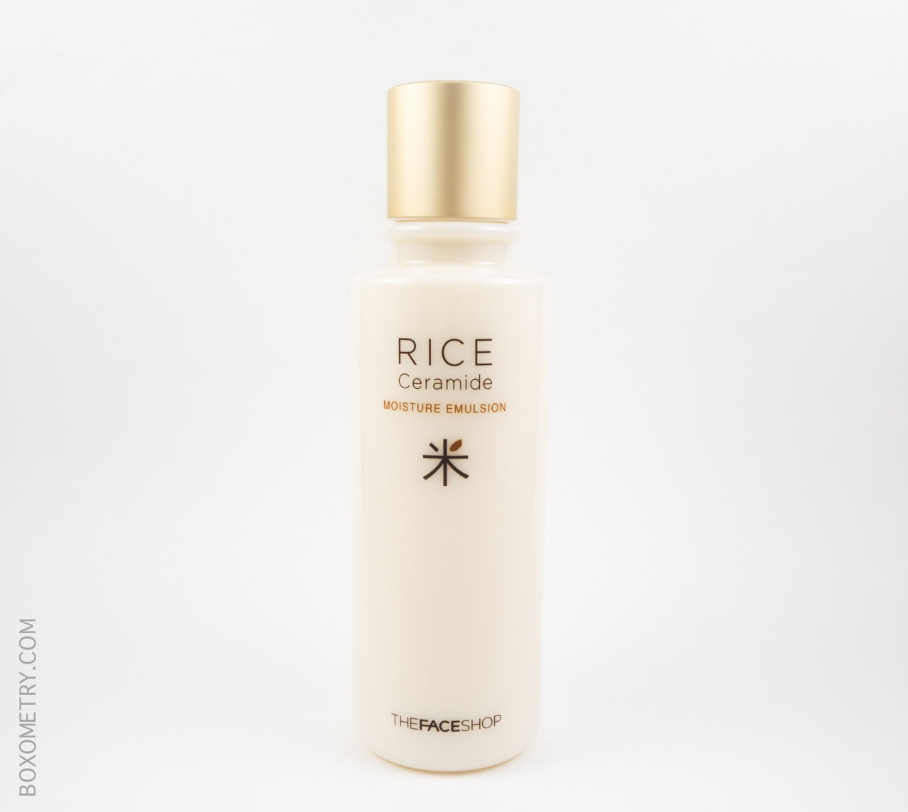 Boxometry MISHIBOX August 2015 Review - The Face Shop Rice & Ceramide Moisture Emulsion