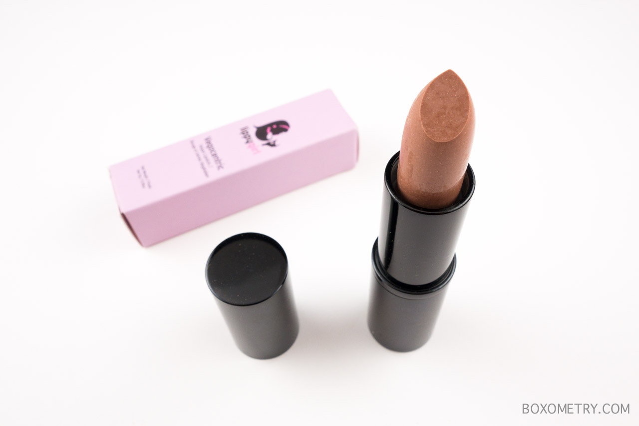Boxometry Petit Vour May 2015 Subscription Box Review - Lippy Girl Vegocentric Organic Lipstick