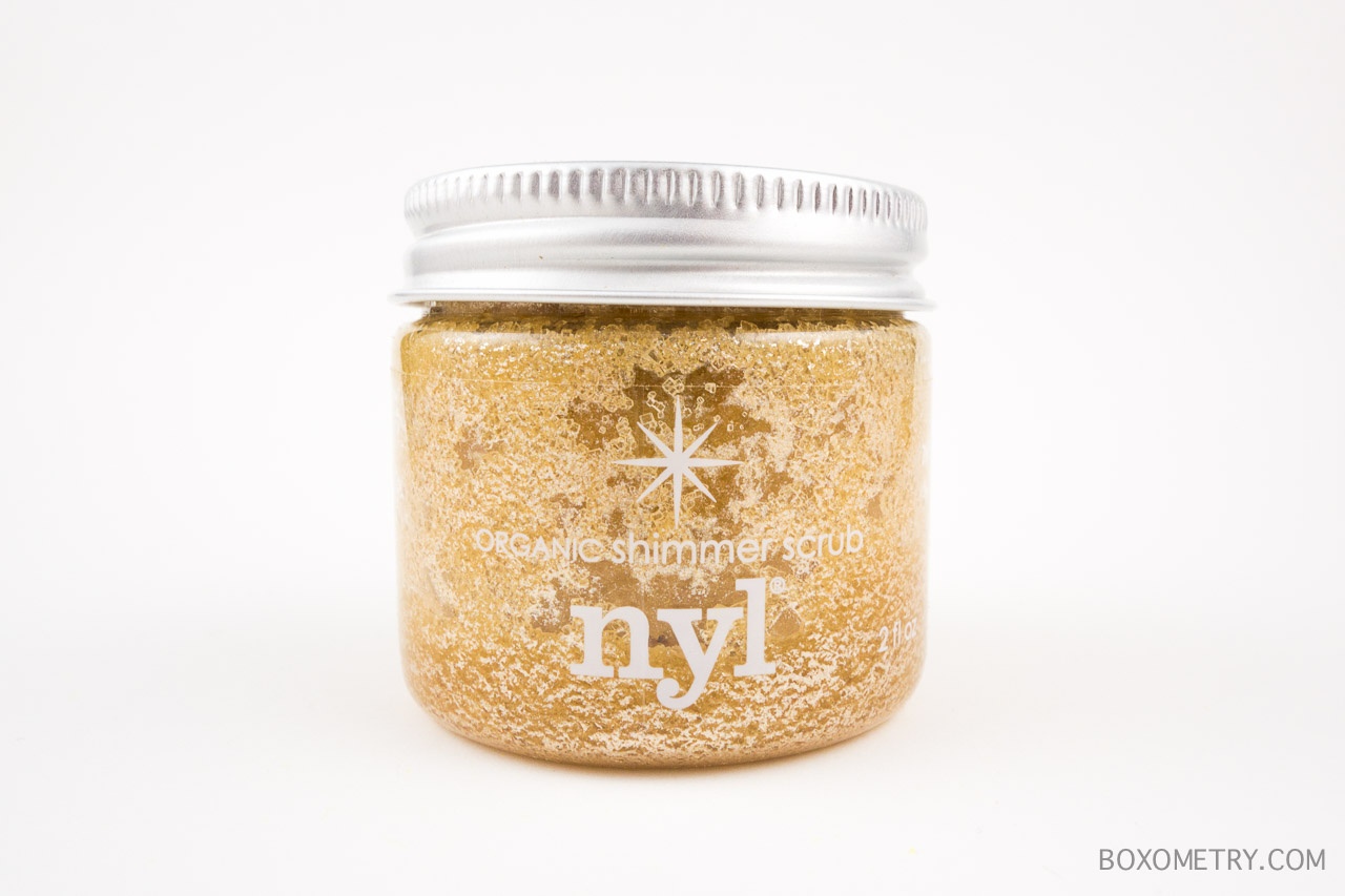 Boxometry Petit Vour May 2015 Subscription Box Review - NYL Shimmer Scrub