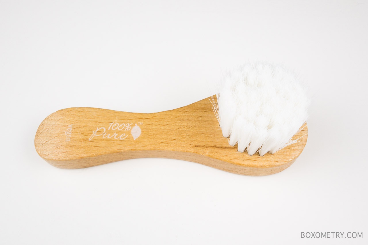 Boxometry Petit Vour June 2015 Review - 100% Pure Facial Cleansing Brush