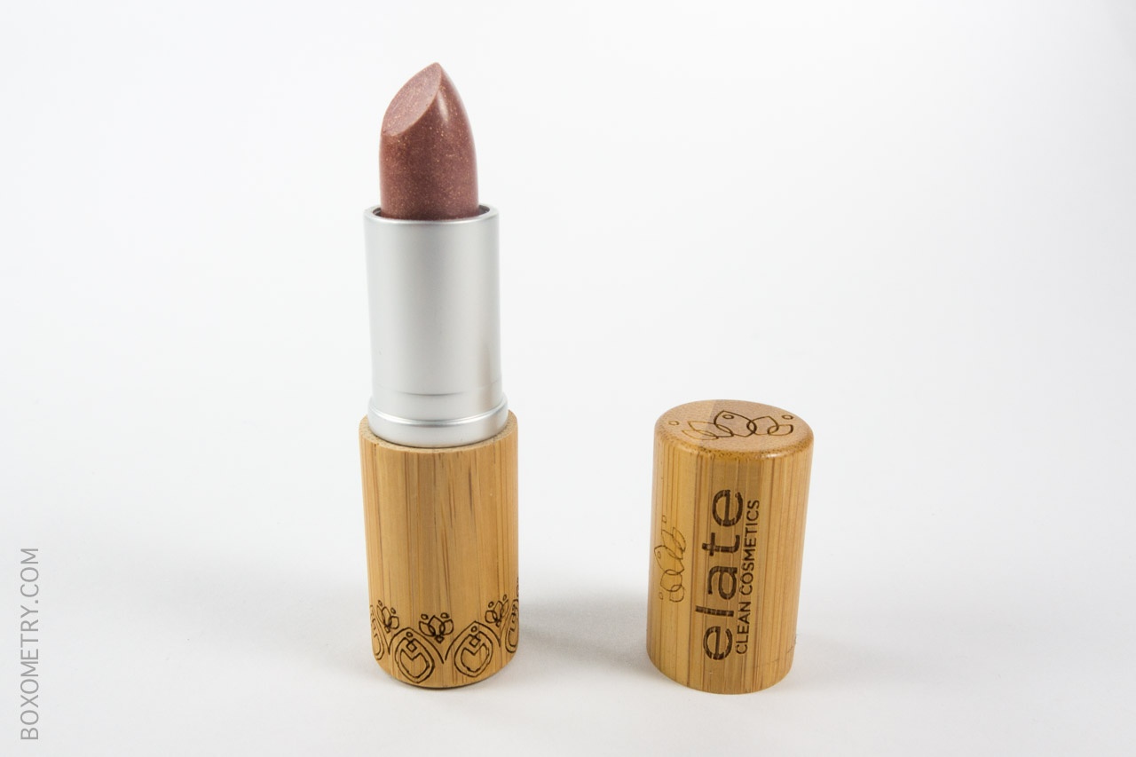 Boxometry Petit Vour September 2015 Review - Elate Clean Cosmetics Lipstick