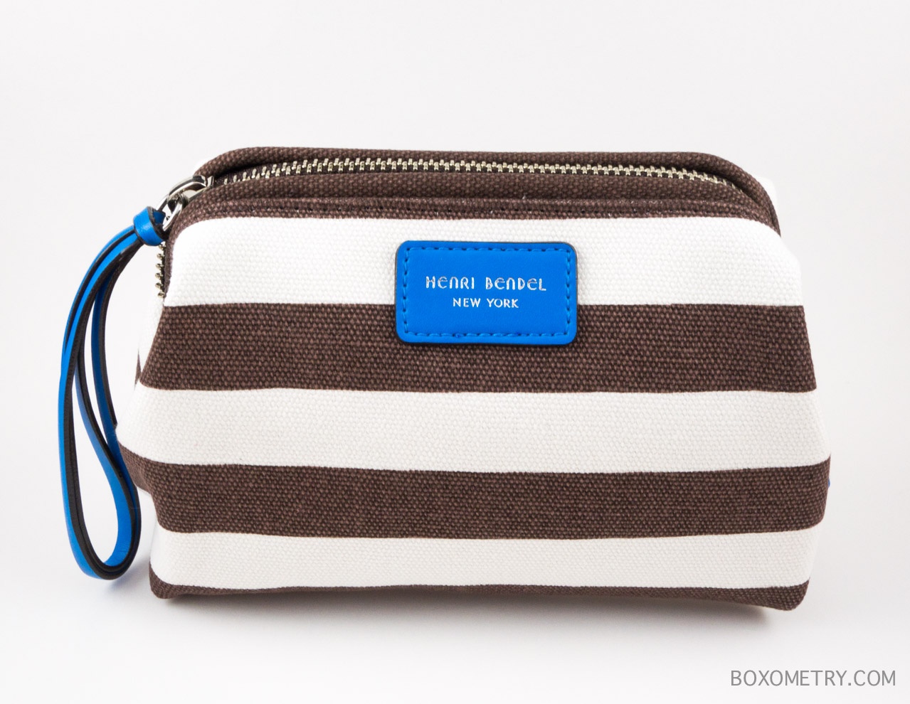 Boxometry POPSUGAR Must Have July 2015 Review - Henri Bendel Signature Stripe Dopp Kit