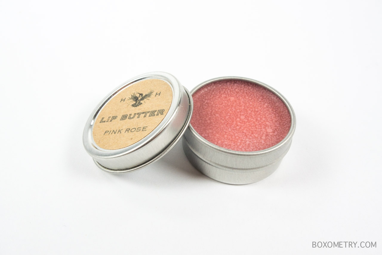 Boxometry Prospurly September 2015 Review - Smashed Boozy Jams - Pink Rose Lip Balm by Humm House