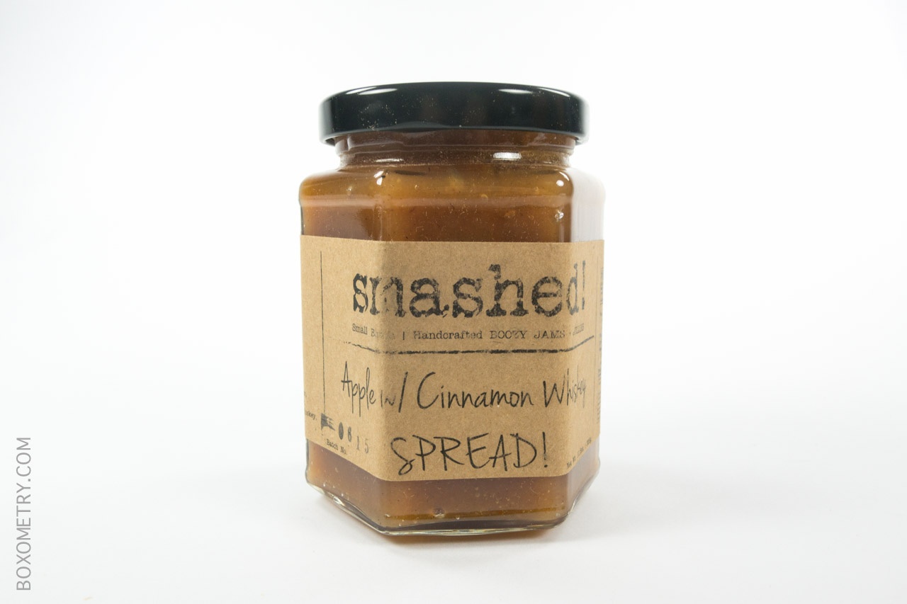 Boxometry Prospurly September 2015 Review - Smashed Boozy Jams - Apple Butter & Cinnamon Whiskey
