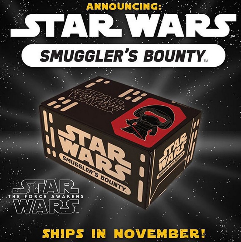 Smuggler's Bounty Star Wars Funko Subscription Box