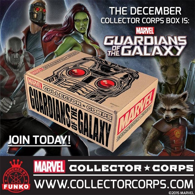 Marvel Collector Corps December 2015 Theme Spoiler