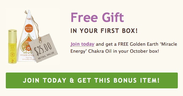 Yogi Surprise Lifestyle Box October 2015 Free Gift