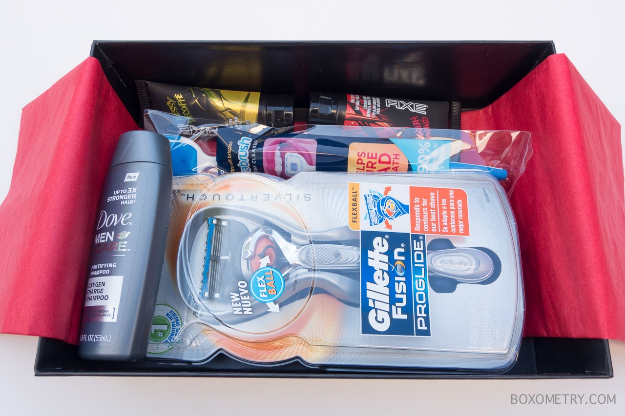 Boxometry Target Beauty Box Summer 2015 Men's Box Review - Contents