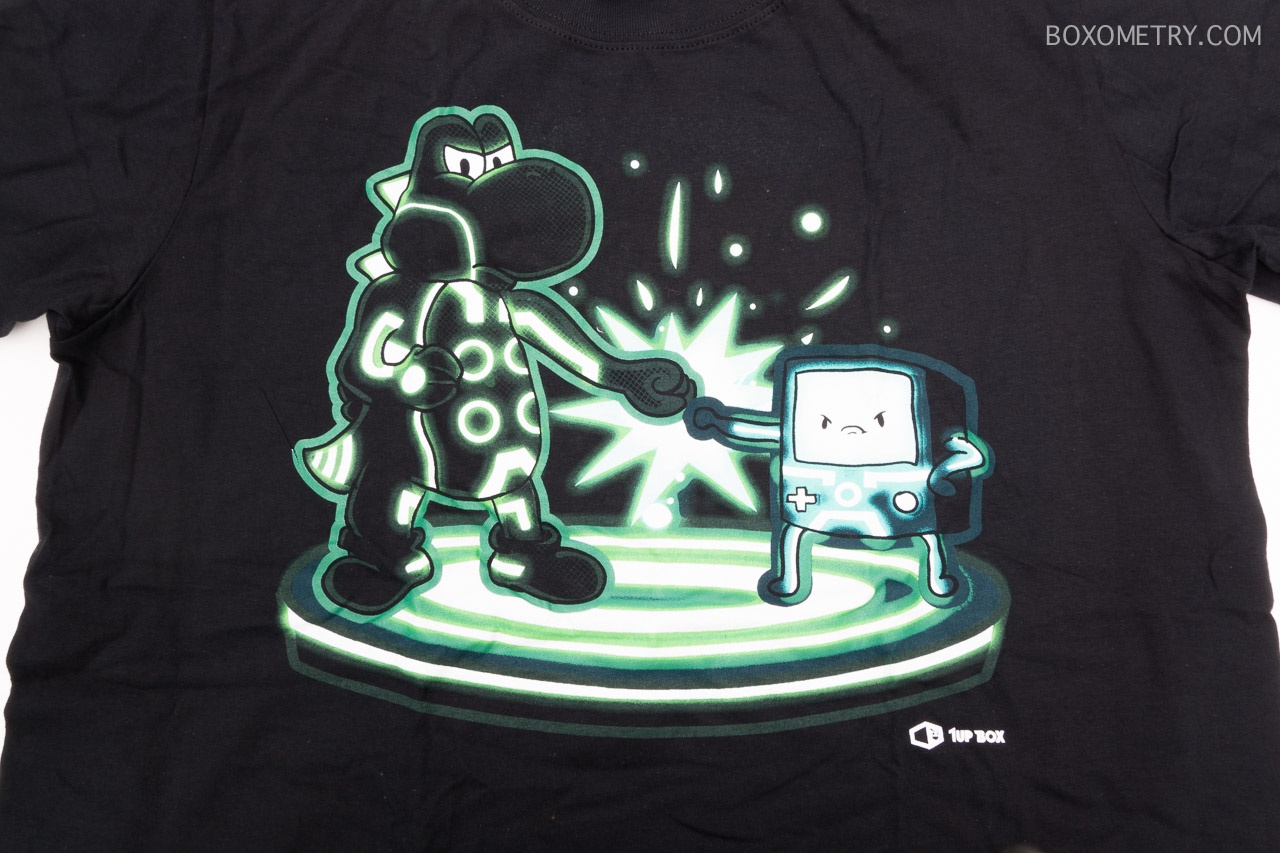 Boxometry 1Up Box May 2015 Review Exclusive "Fist Bump" T-Shirt