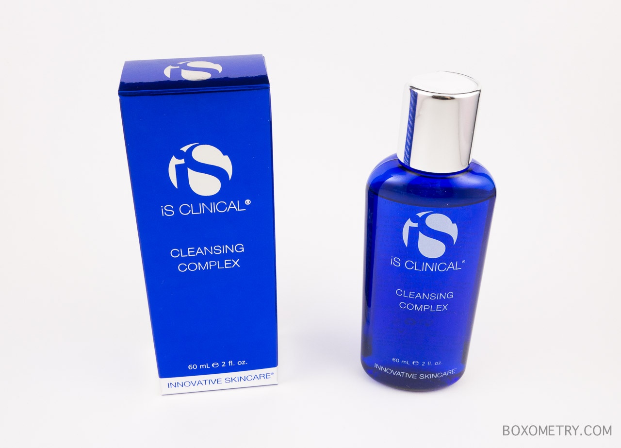 Boxometry BeautyFIX June 2015 Review - iS Clinical Cleansing Complex
