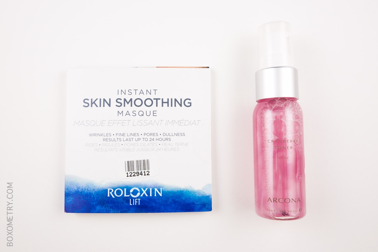 Boxometry BeautyFIX June 2015 Review - Roloxin Lift Revitalizing Facial Treatment and Arcona Toner