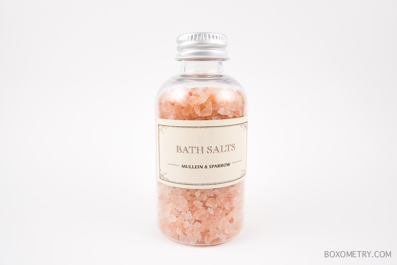 Birchbox Fresh Start Mullein and Sparrow Bath Salt