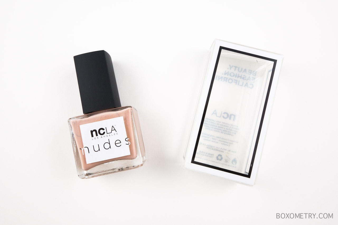 Boxometry Boxycharm June 2015 Review - ncLA Nail Lacquer in Nudes Volume IV