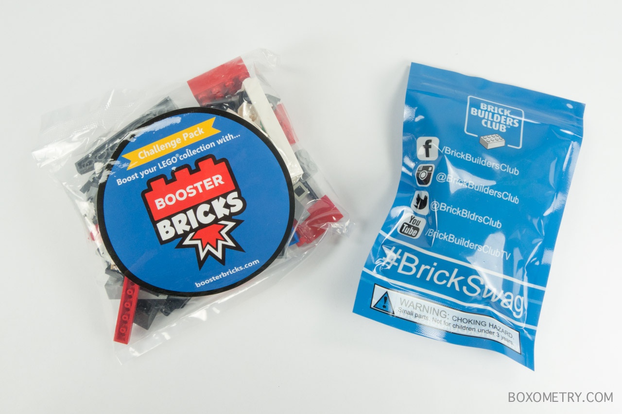 Boxometry BrickSwag November 2015 Review - Booster Pack and Builder Pack