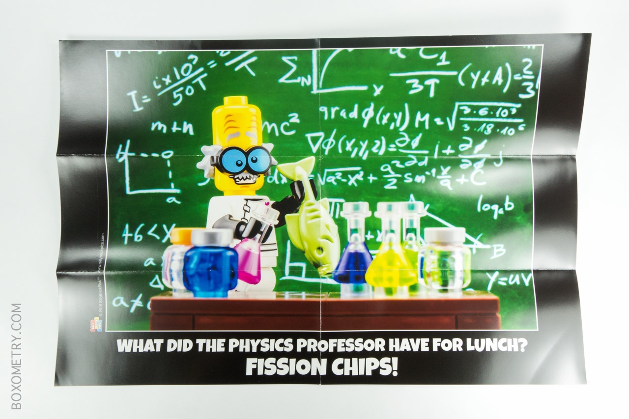 Boxometry BrickSwag November 2015 Review - Fission Chips Poster