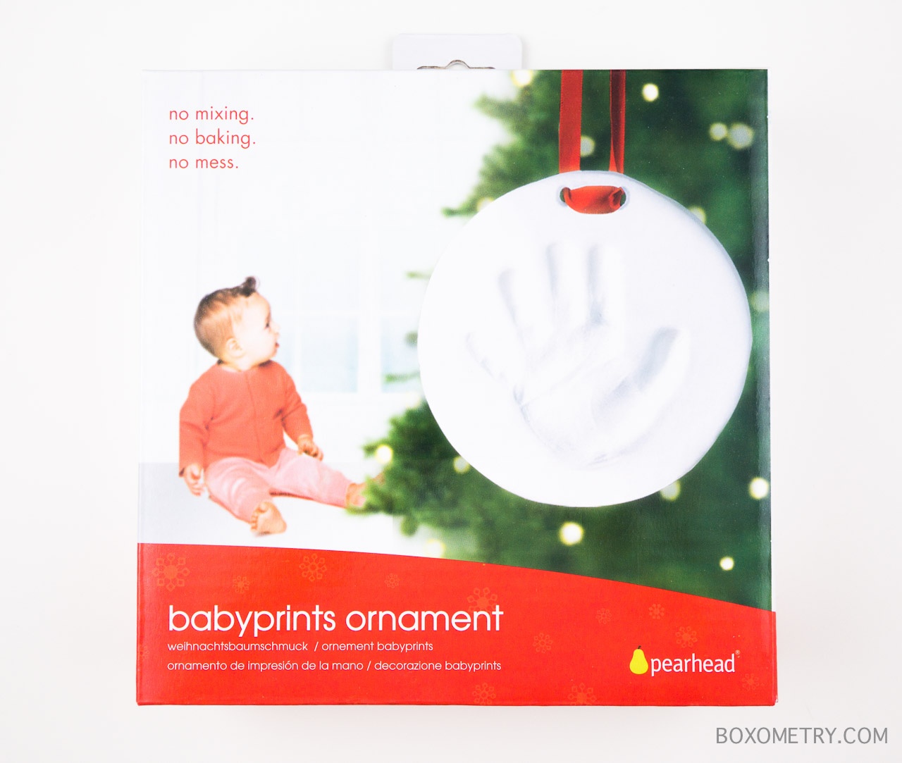 Pearhead Babyprint Ornament