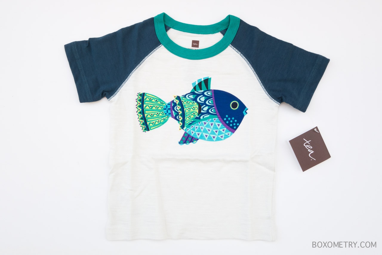 Citrus Lane May 2015 Review - Baby Blowfish Graphic Tee (Tea Collection)