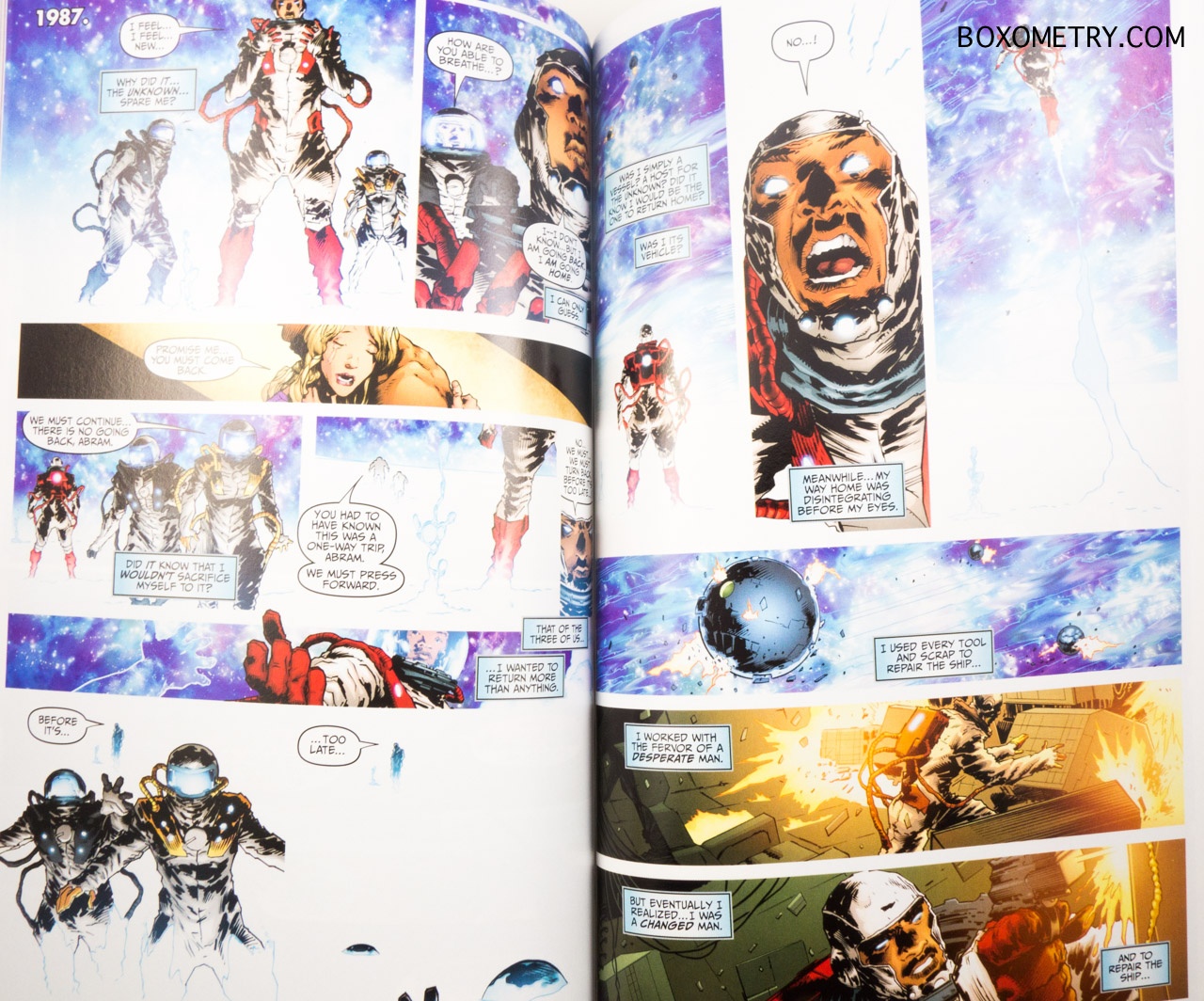 Boxometry Comic Bento July 2015 Review - Divinity TP Inside