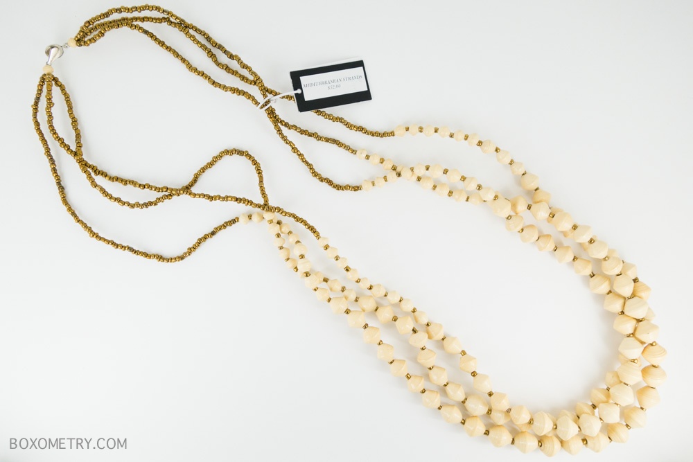 Boxometry Thirty One Bits March 2016 Review - Necklace