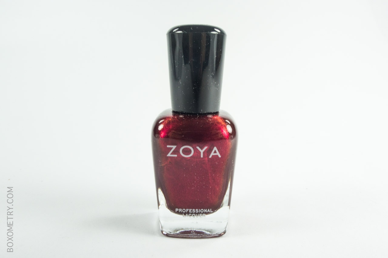 FabFitFun Winter 2015 Boxometry Review - Zoya Nail Polish