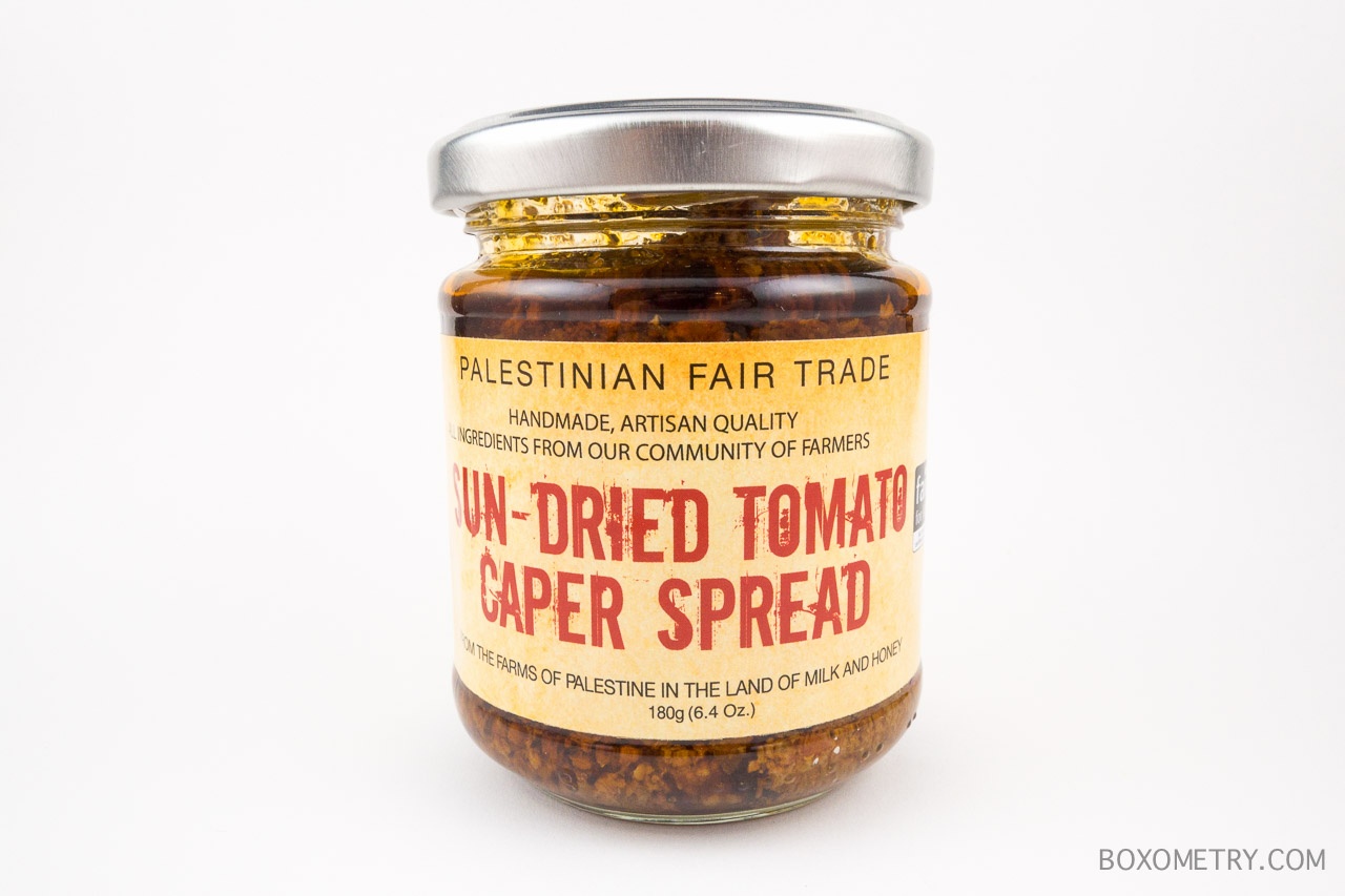 Boxometry GlobeIn Artisan Box June 2015 Review - Sun-dried Tomato Caper Spread