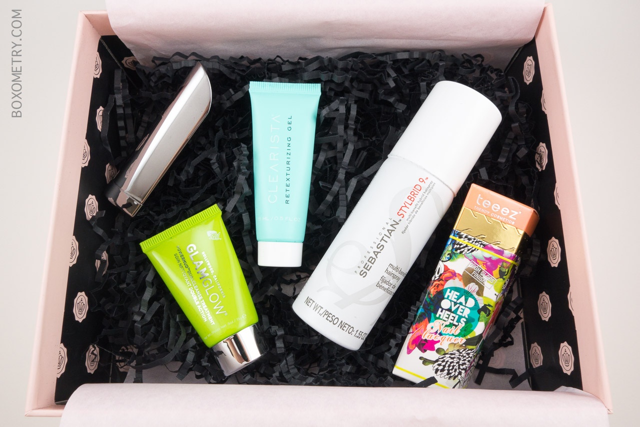 Boxometry GLOSSYBOX May 2015 Review Contents