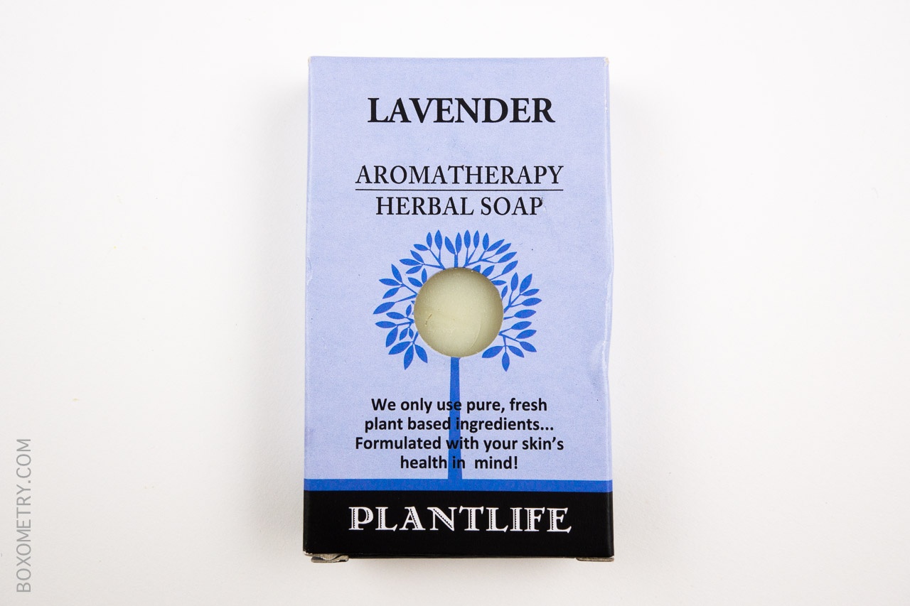 Boxometry 2015 Spring Bonus Goodebox - Plantlife Aromatherapy Herbal Soap in Lavender