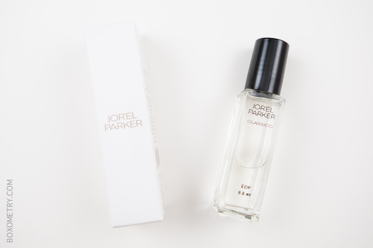 Boxometry Ipsy July 2015 Review - Jor'el Parker Classico Eau de Parfum